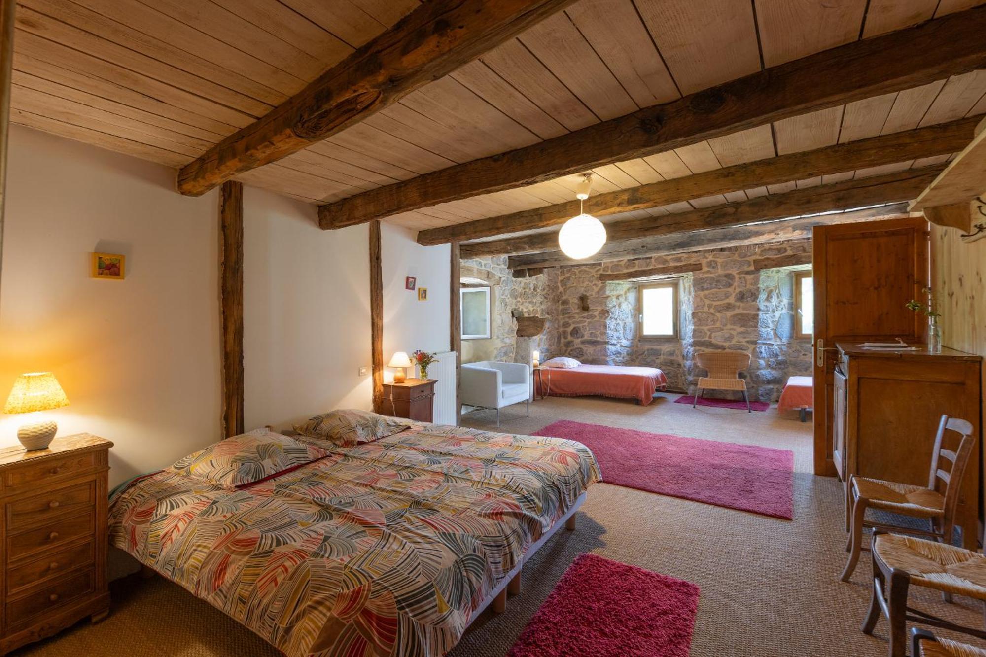 Les Chambres De La Ferme De Chalas Valgorge Exterior photo